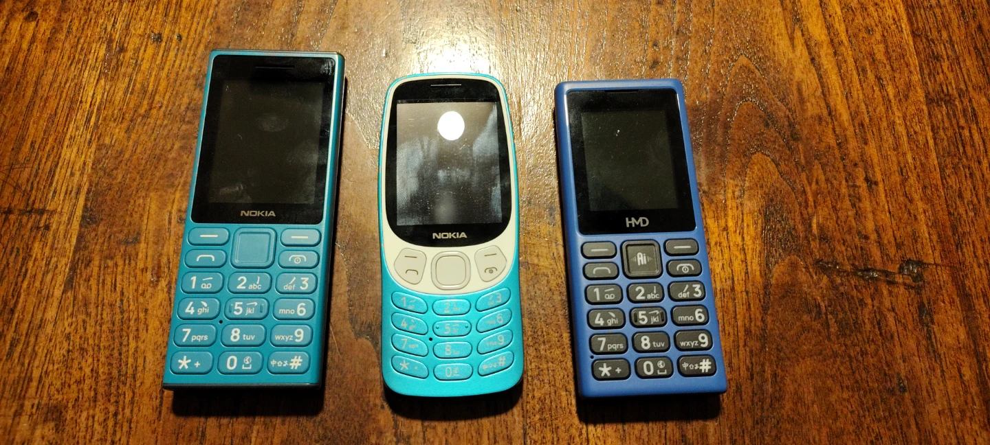 Nokia and HMD Feature Phones - 3 Pack
