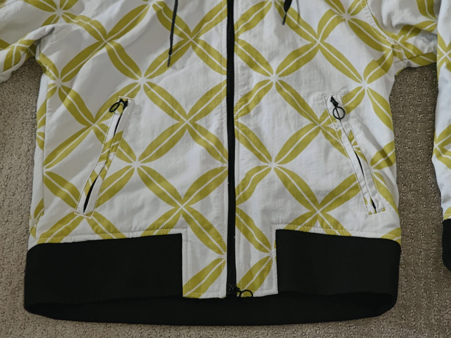Women Keva Zipper Summer / Spring Jacket with Hood - Size Medium - photo 3
