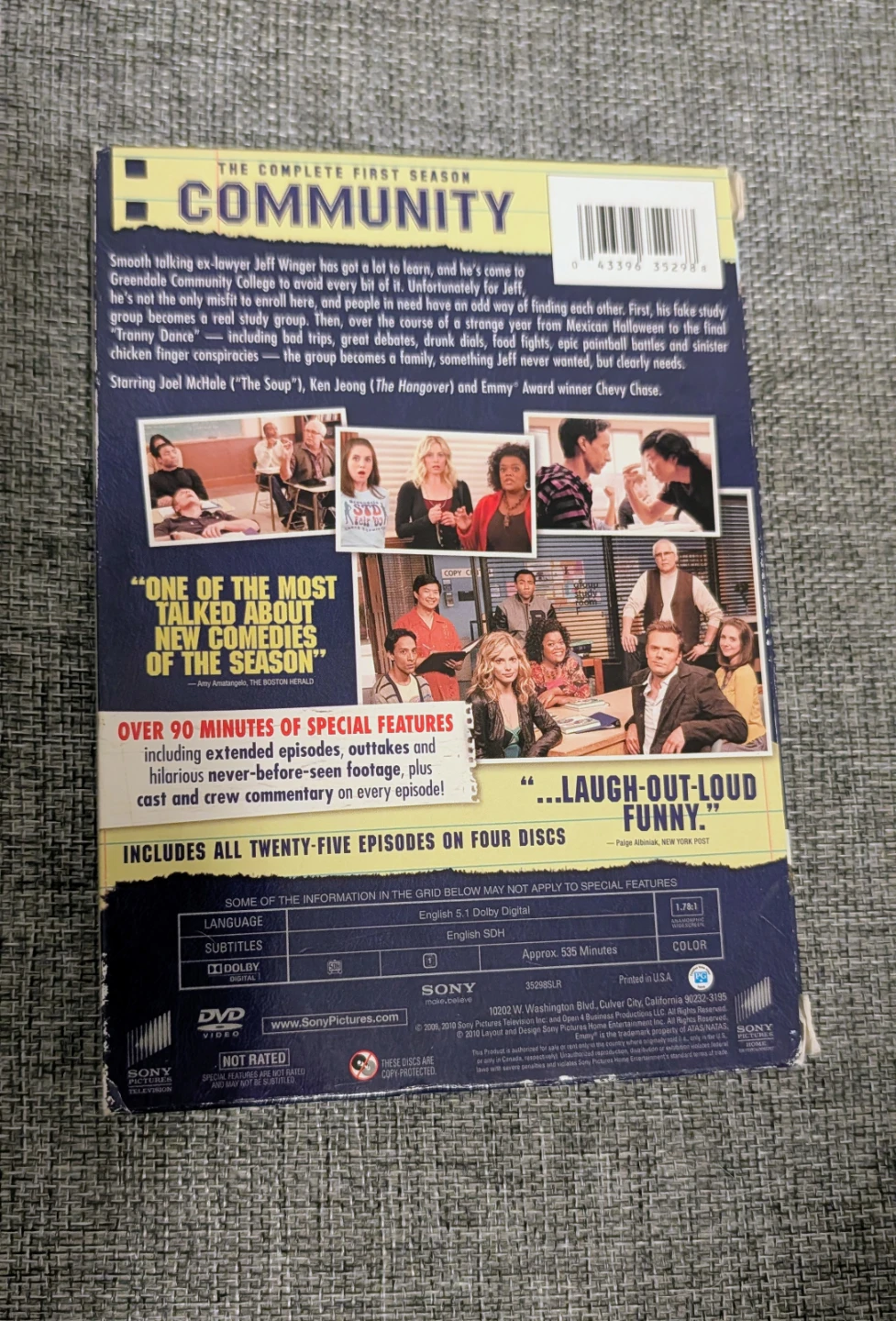 Community: The Complete First Season DVD - photo 2