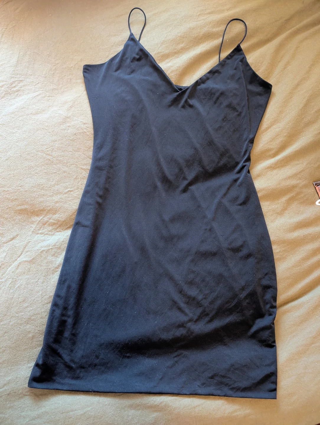 Black Slip Dress Size L