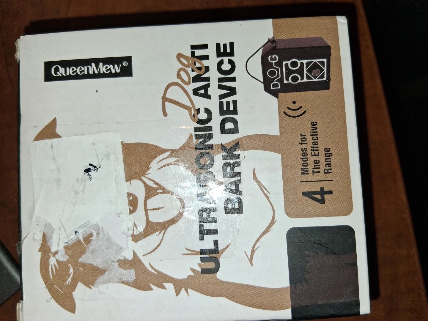 QueenMew Dog Ultrasonic Bark Control Device