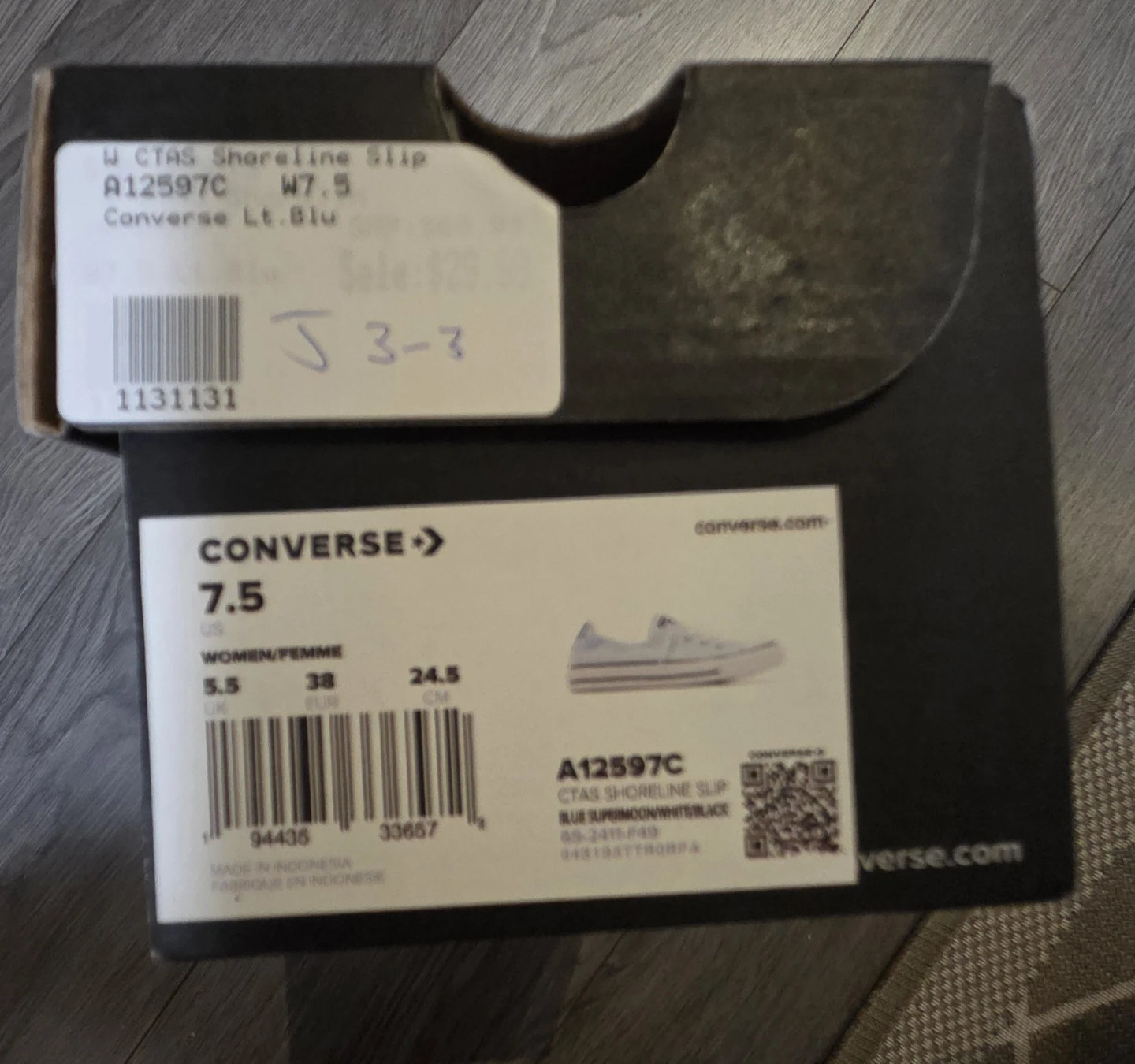 Converse Chuck Taylor Shoreline Slip Light Blue Women's Size 7.5 - photo 4