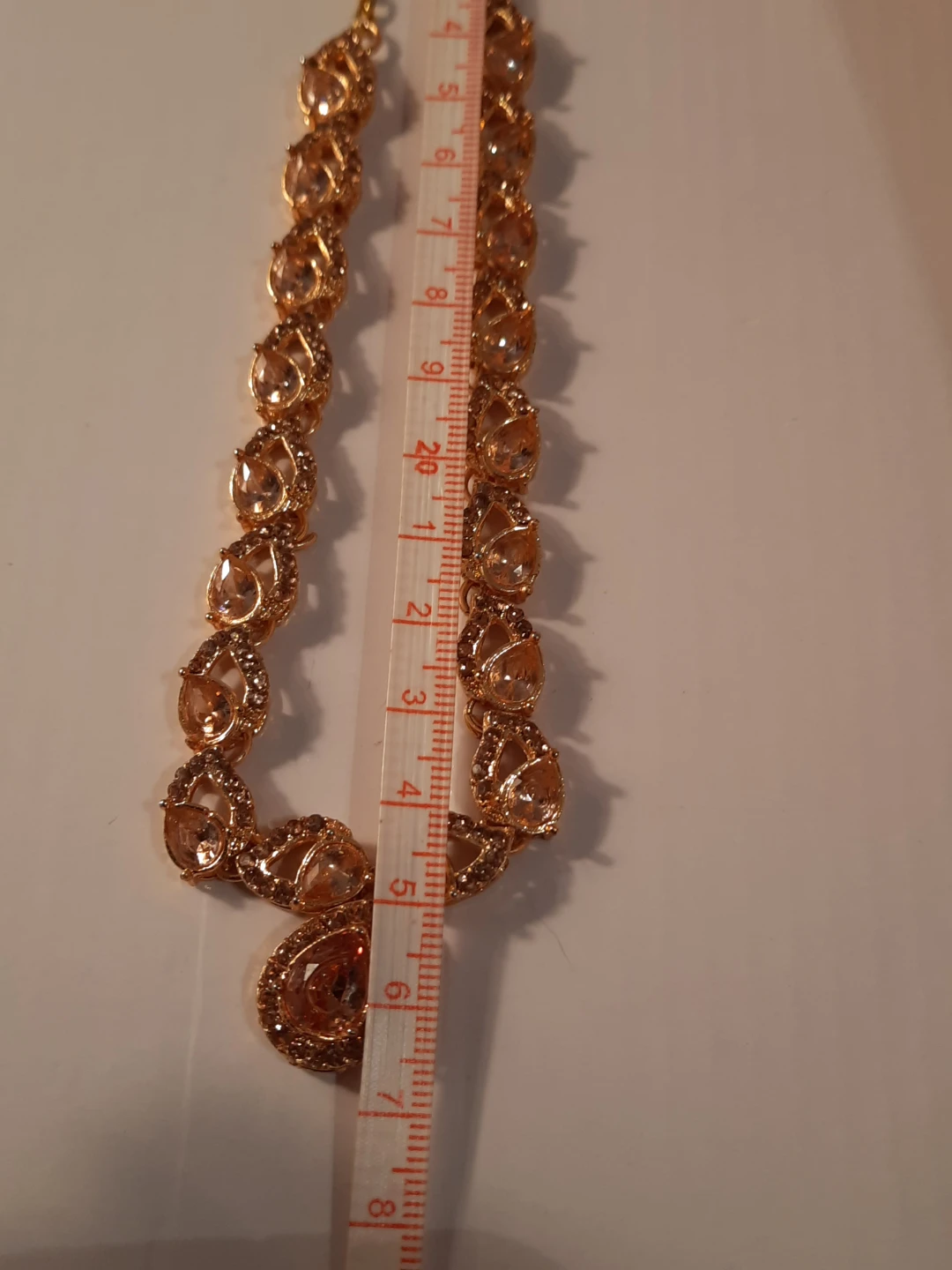 Champagne tone gold neclase - photo 5