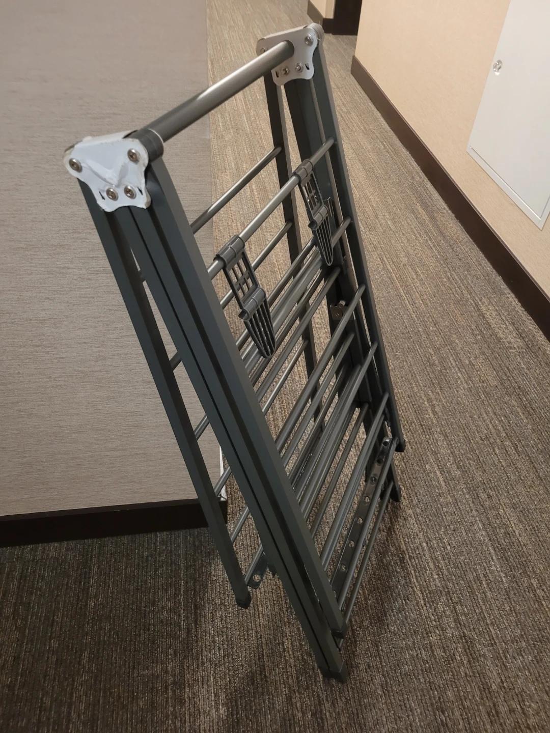 Grey Folding Drying Rack - photo 2
