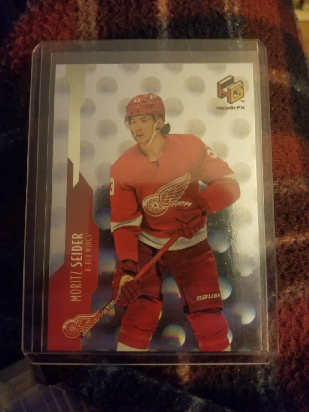 Moritz Seider Hockey Card