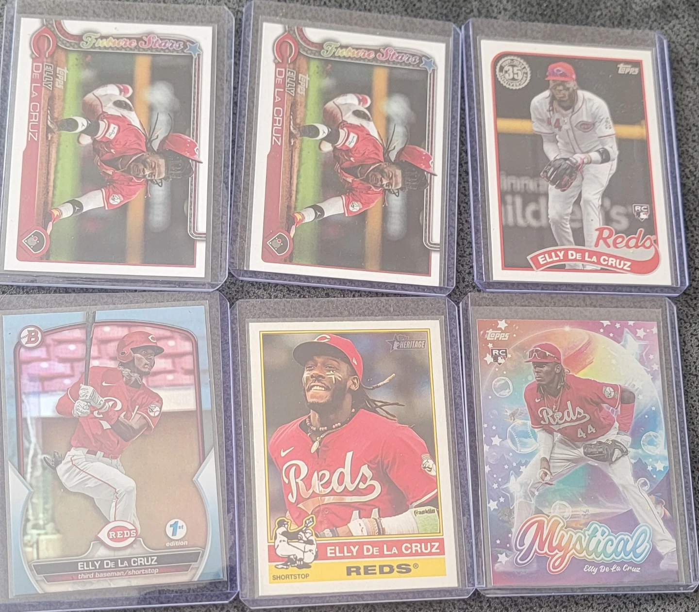Elly De La Cruz Baseball Cards Lot
