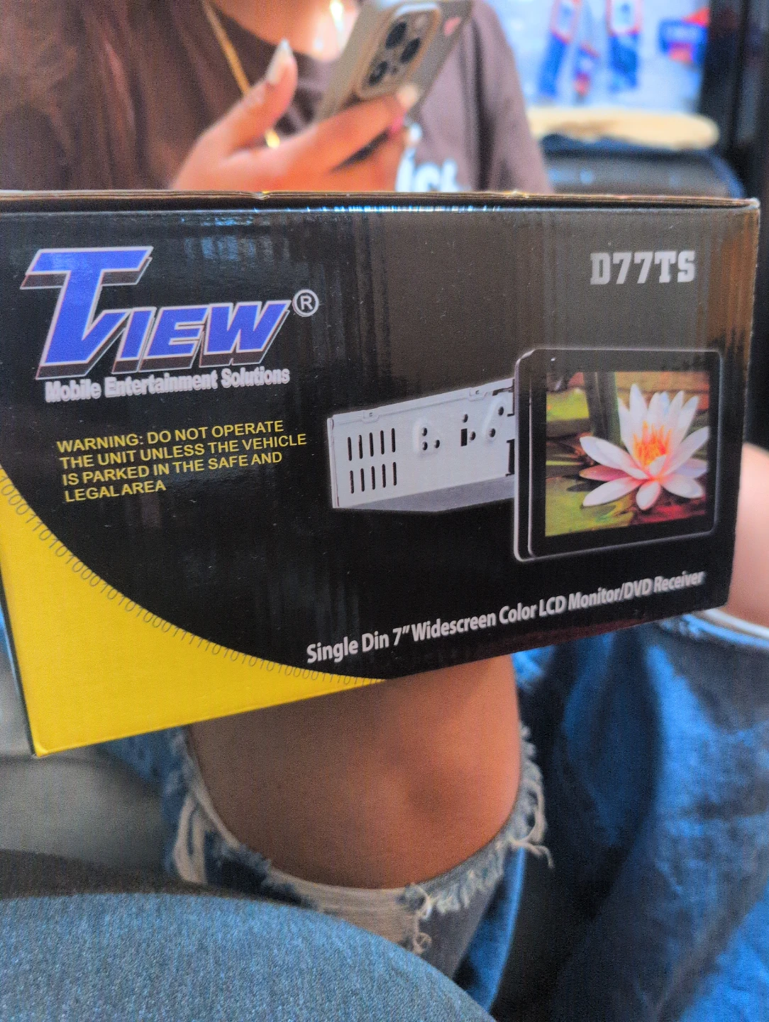 7" widescreen color LCD monitor - photo 3