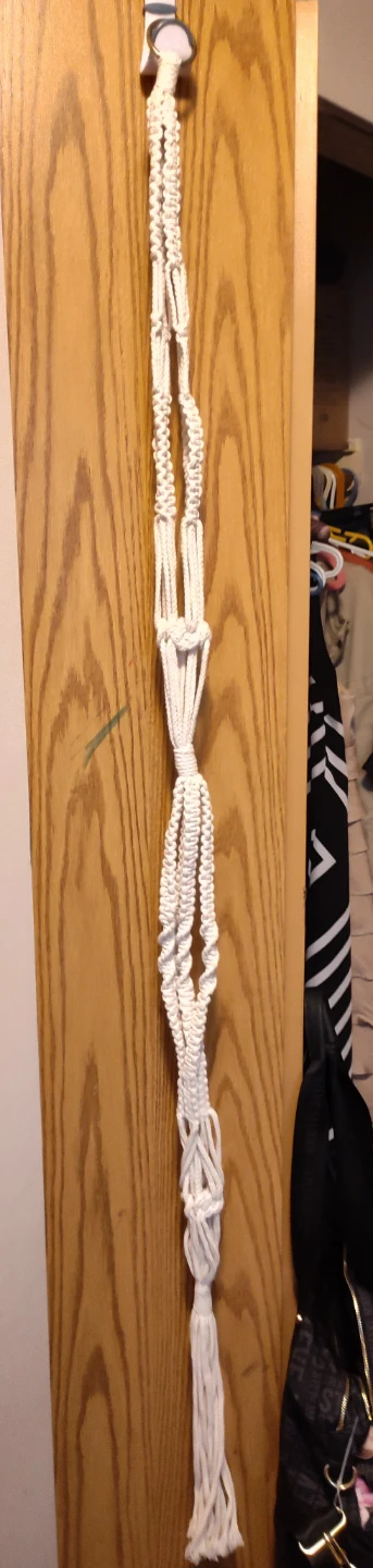 Double Tier Macrame Hanger
