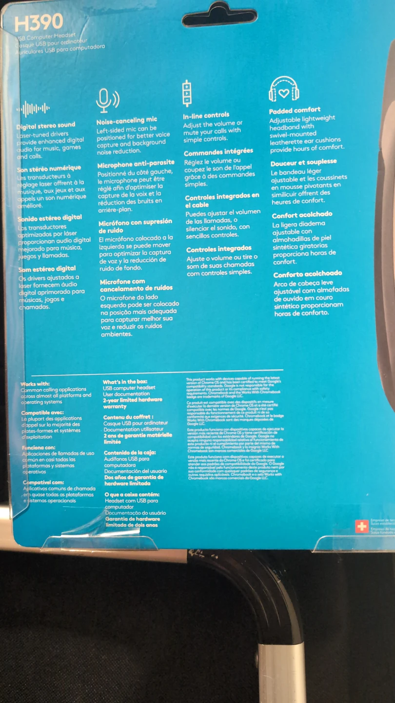 Logitech H390 USB Computer Headset - photo 2