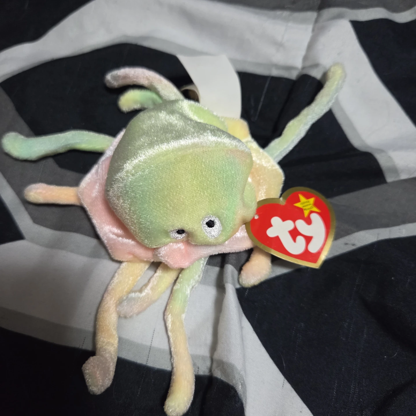 Teenie Beanie Babies Goochy the Jellyfish Plush