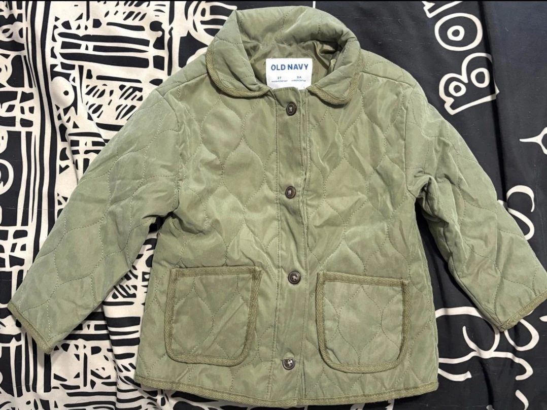 Old Navy Green Jacket - Size 2T