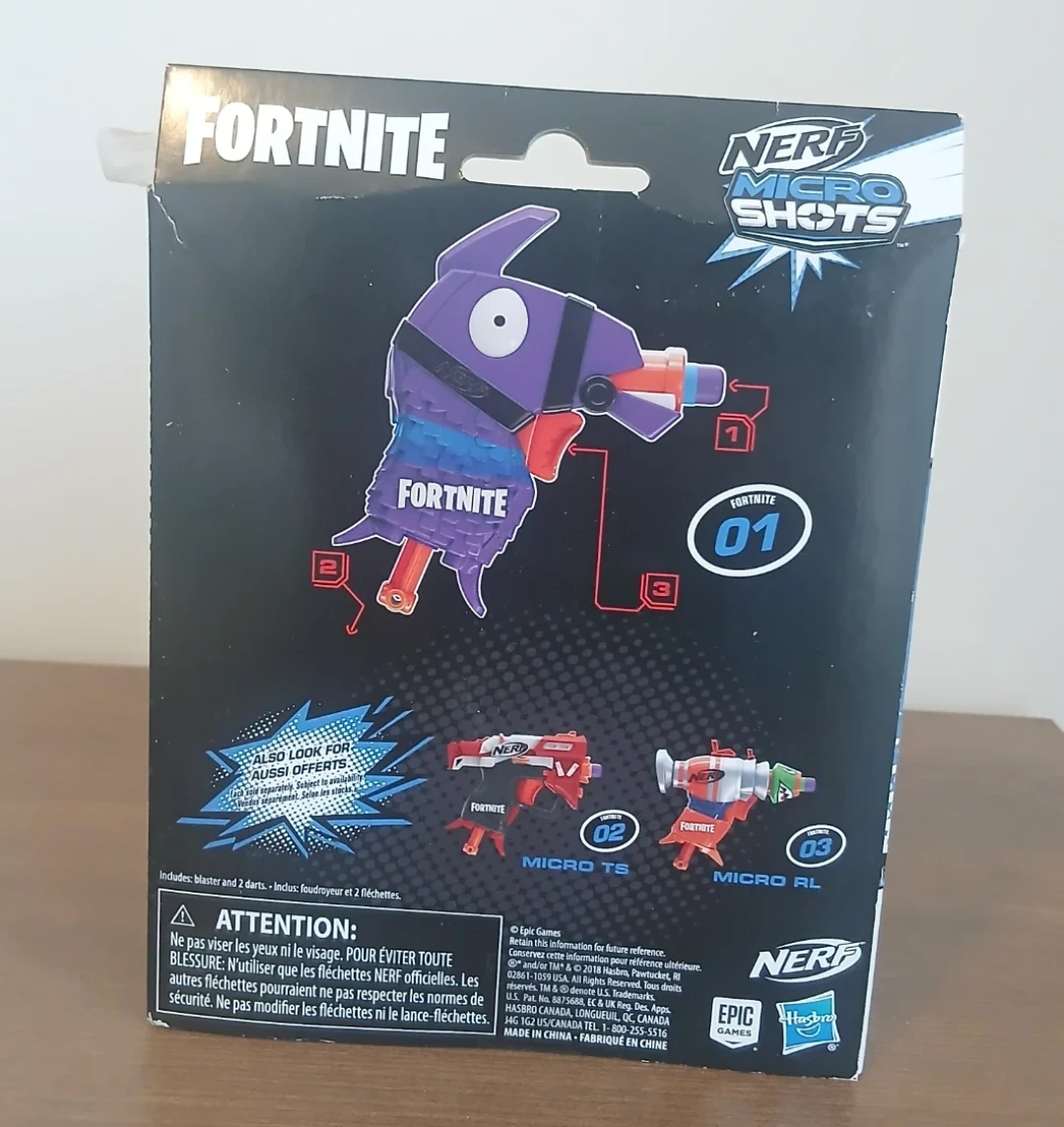 Nerf Micro Shots Fortnite Llama - photo 3
