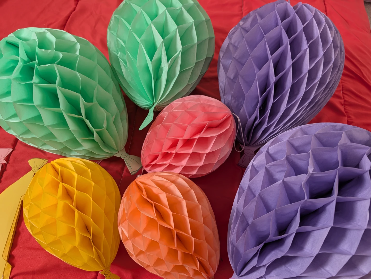 Party Decorations Bundle - Tissue Paper Pom Poms
