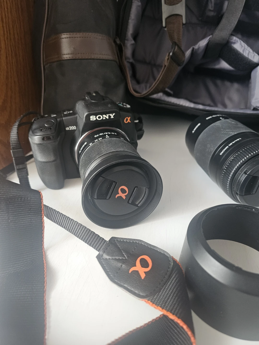 Sony Alpha a200 DSLR Camera Bundle with Lenses and Accessories - photo 2