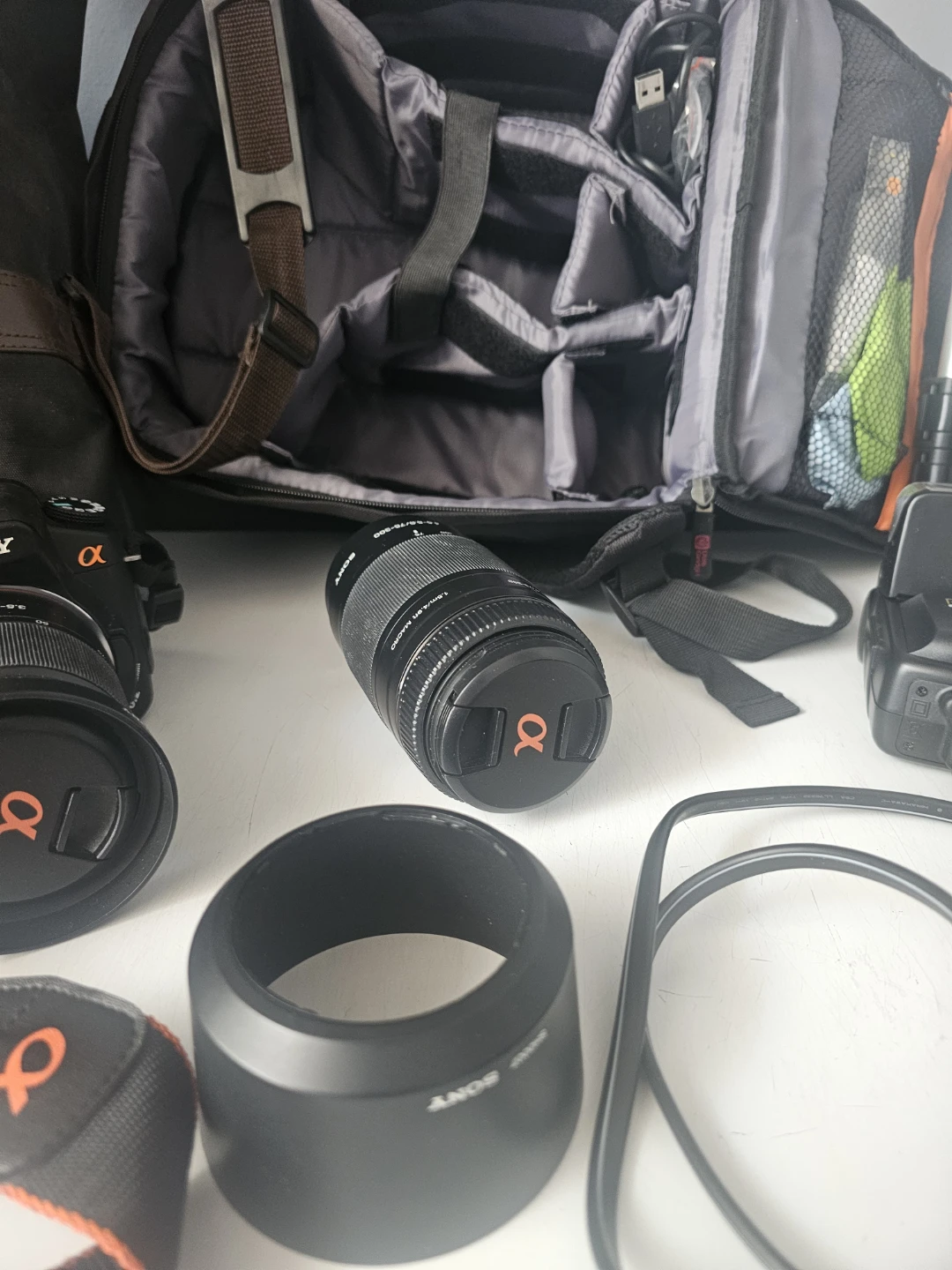Sony Alpha a200 DSLR Camera Bundle with Lenses and Accessories - photo 3