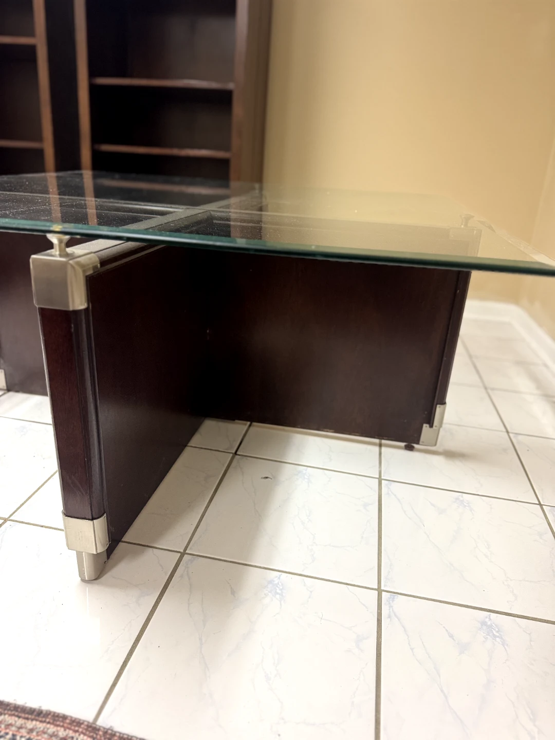 Glass Top Coffee Table - photo 3