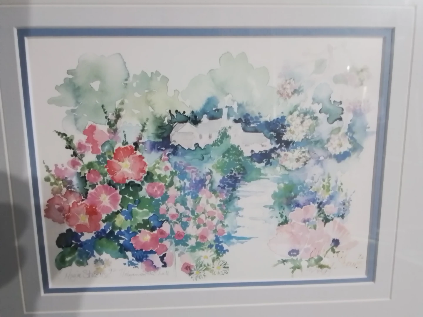 Angie Strauss Watercolor Painting Niagara on the Lake 15x12" - photo 2
