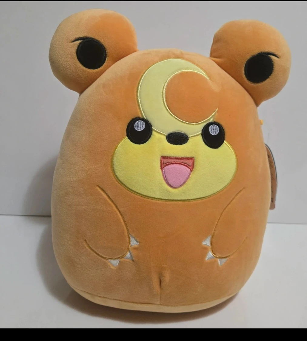 Original Squishmallows Pokémon Teddiursa Plush