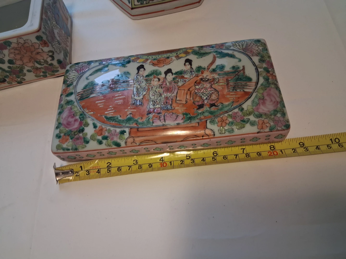 Decorative Chinese Vase and Trinket Box Set - photo 3