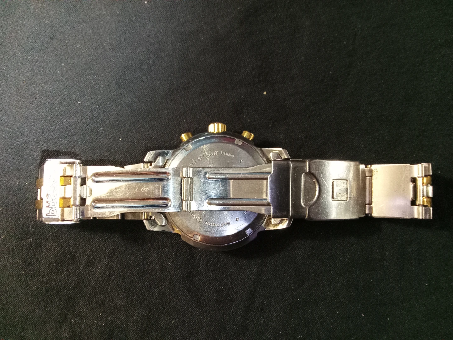 Tissot 1853 Chronograph gold and silver . - photo 2