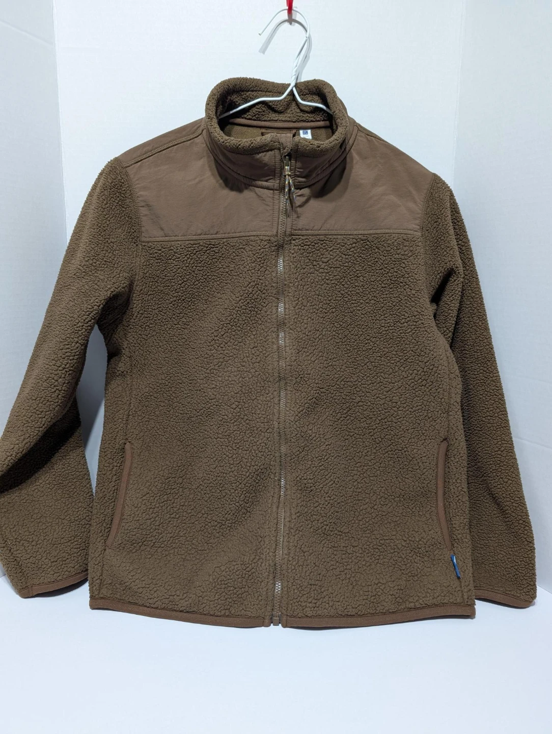 Uniqlo kids Fleece Jacket Brown 11-12 - photo 2