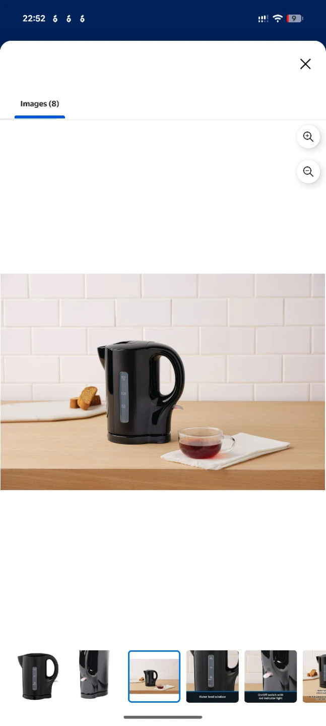Black Electric Kettle - photo 3
