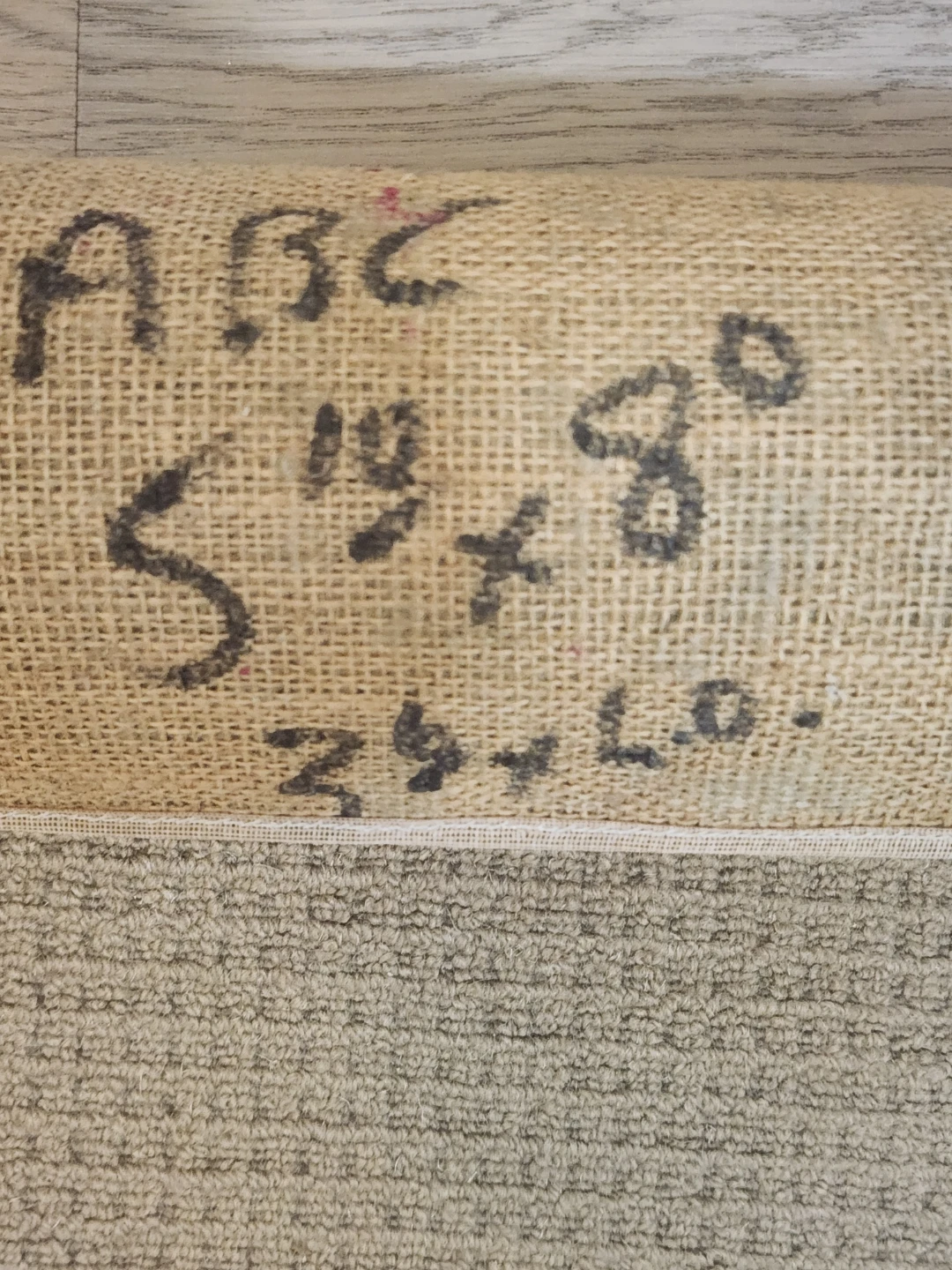 Large Beige Area Rug 8' x 10'