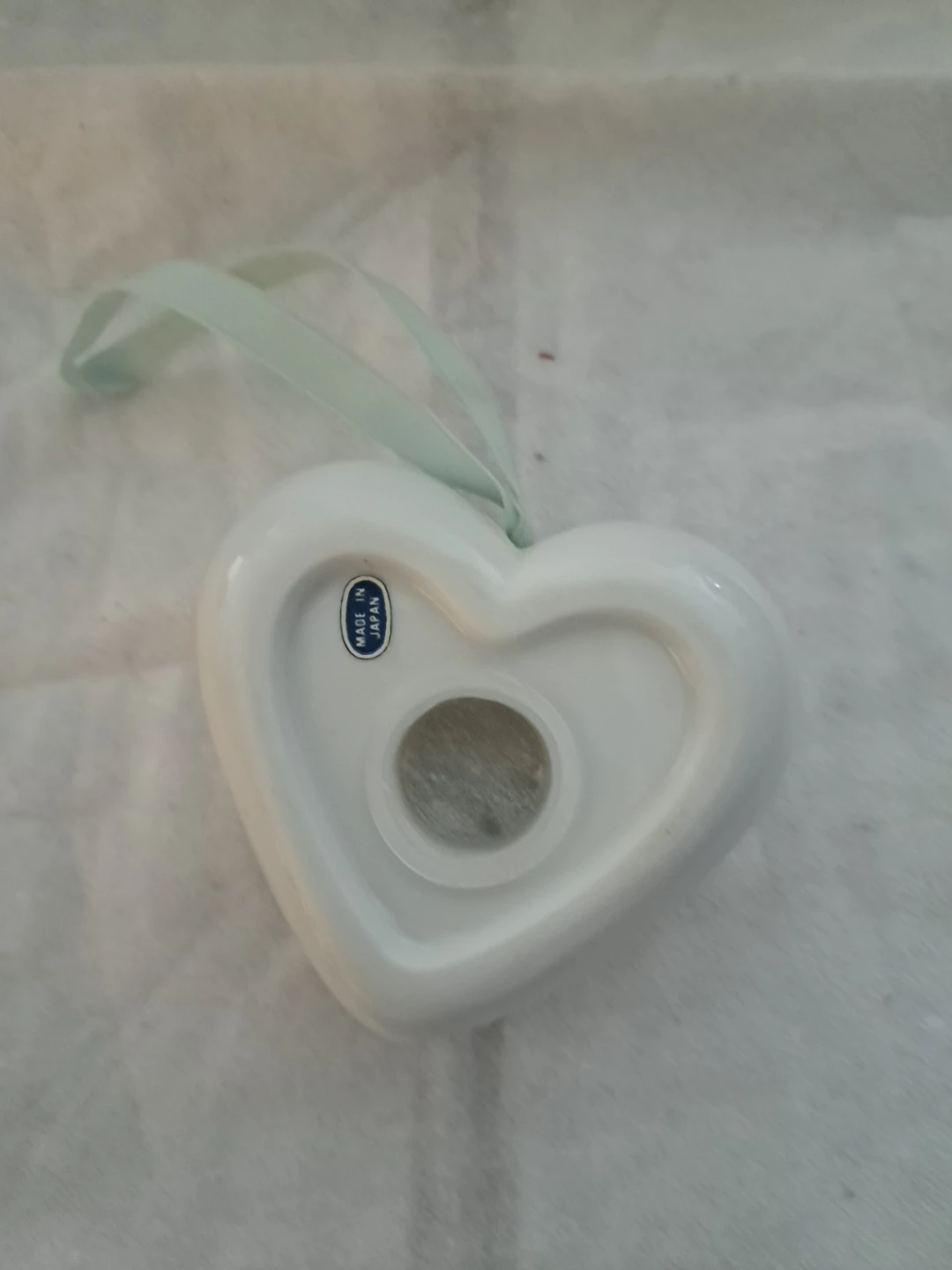 Vintage porcelain floral fragrance pomander - photo 2