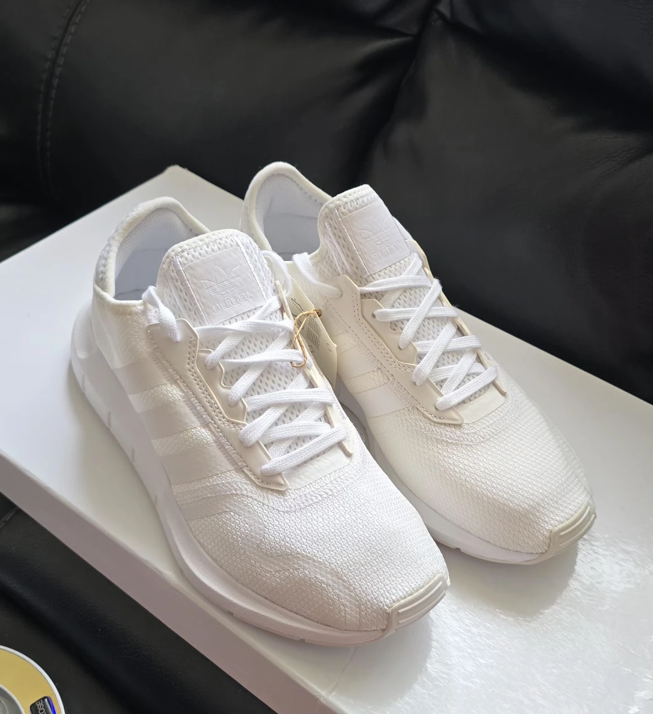 Brand new Adidas SwiftRun X running shoes All White for sale