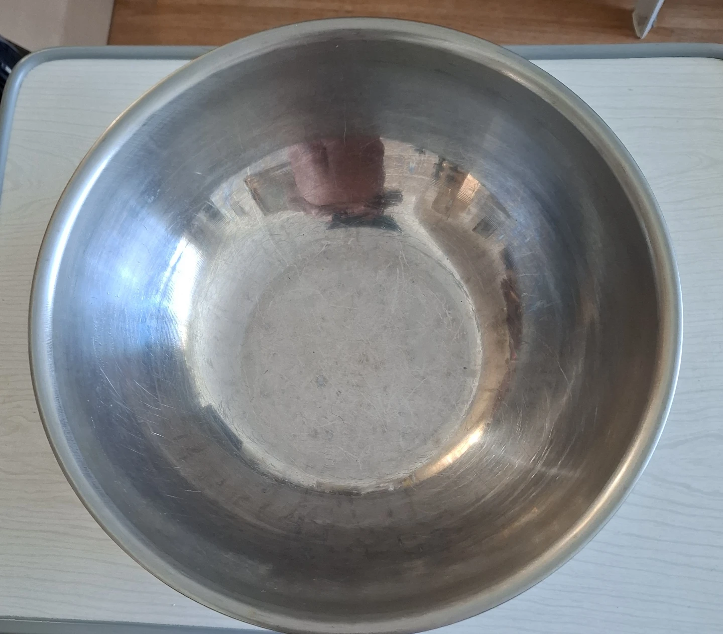 Large Stainless Steel Mixing Bowl