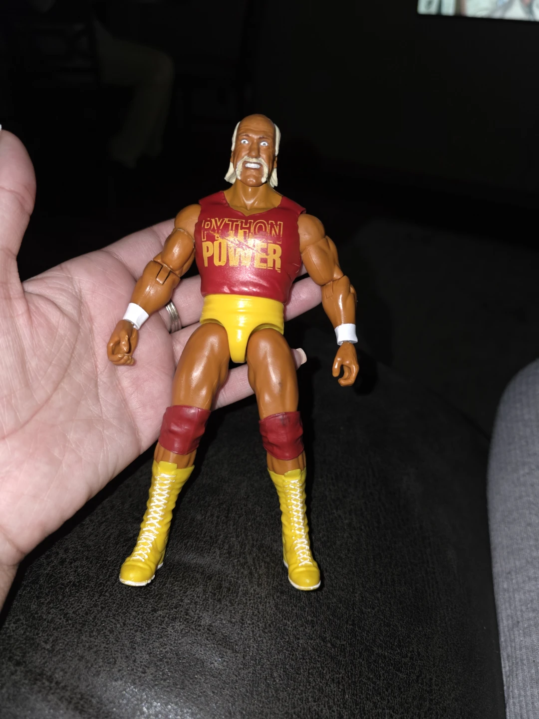 Hulk Hogan "Python Power" Wrestling Action Figure