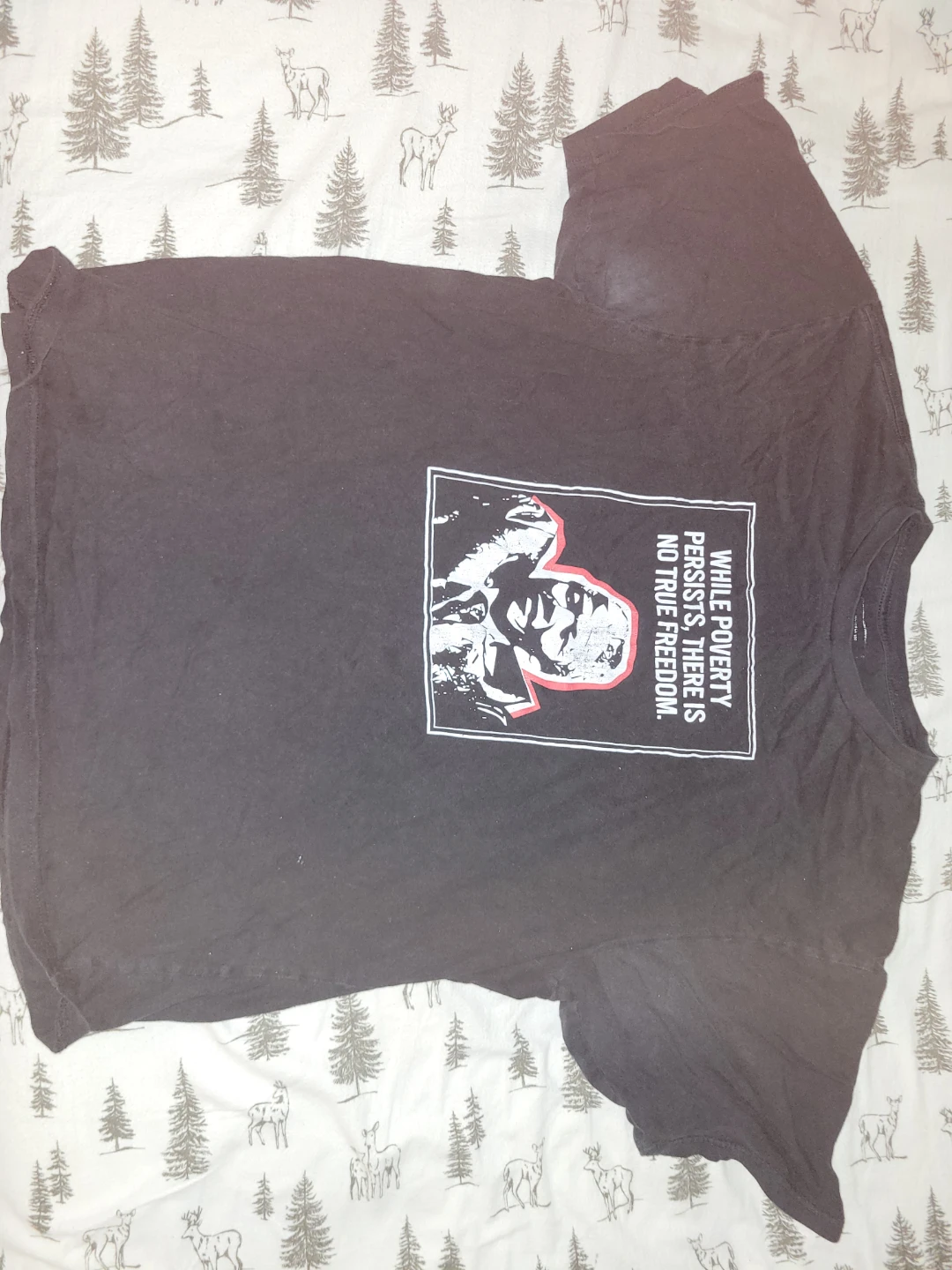 Black Graphic T-Shirt - photo 2
