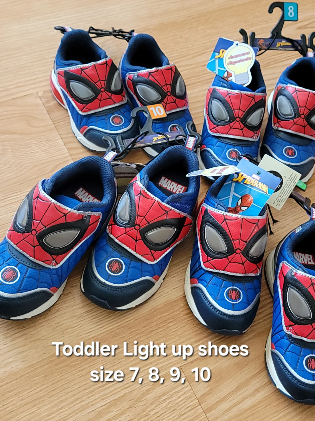 Spider-Man Toddler Light-Up Shoes new with tags