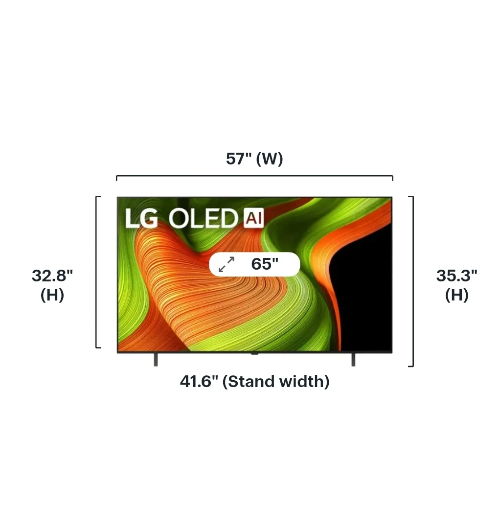 LG 65" OLED B5 evo AI 4K UHD Smart TV - photo 2