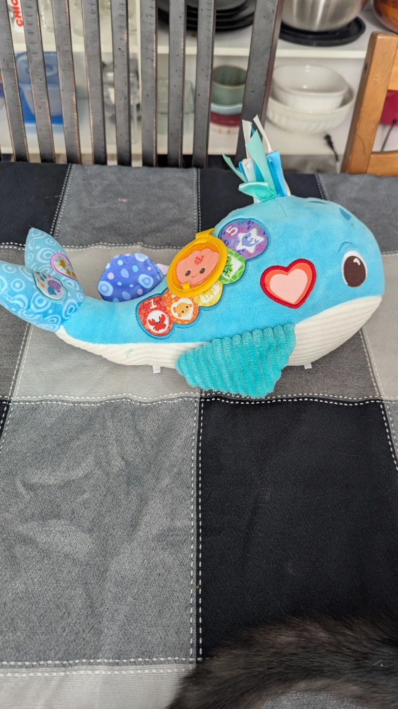 Blue Whale Musical Toy