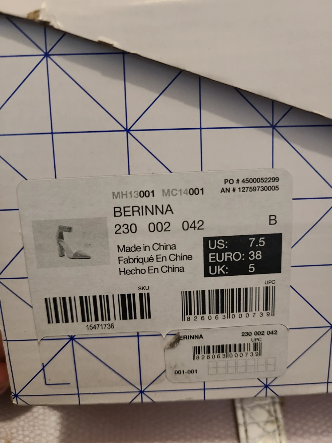 BERINNA Crystal Heels - Size 7.5 - photo 3