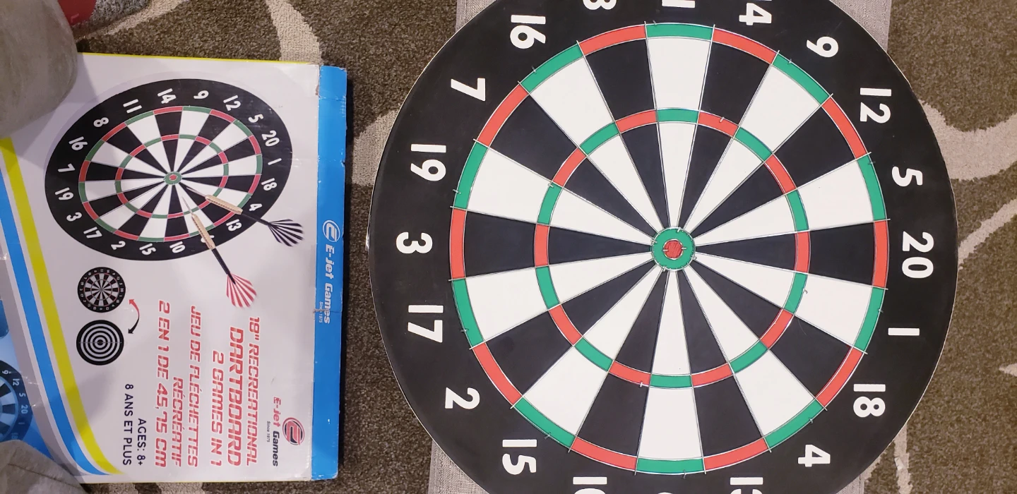 Dartboard 2 Games in 1 - photo 4