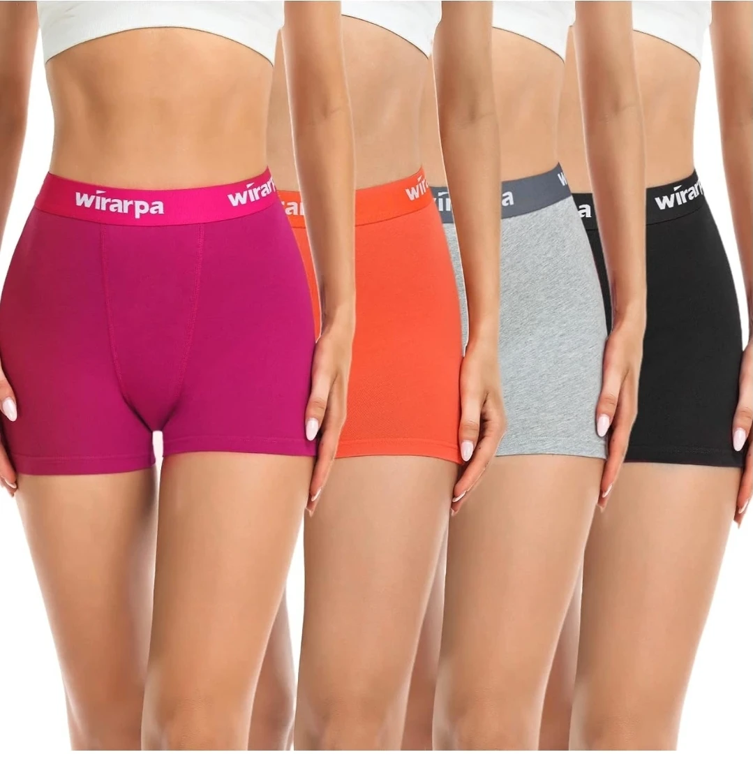 Wirarpa Women's Boxer Briefs - Large (4 Pack) - photo 3