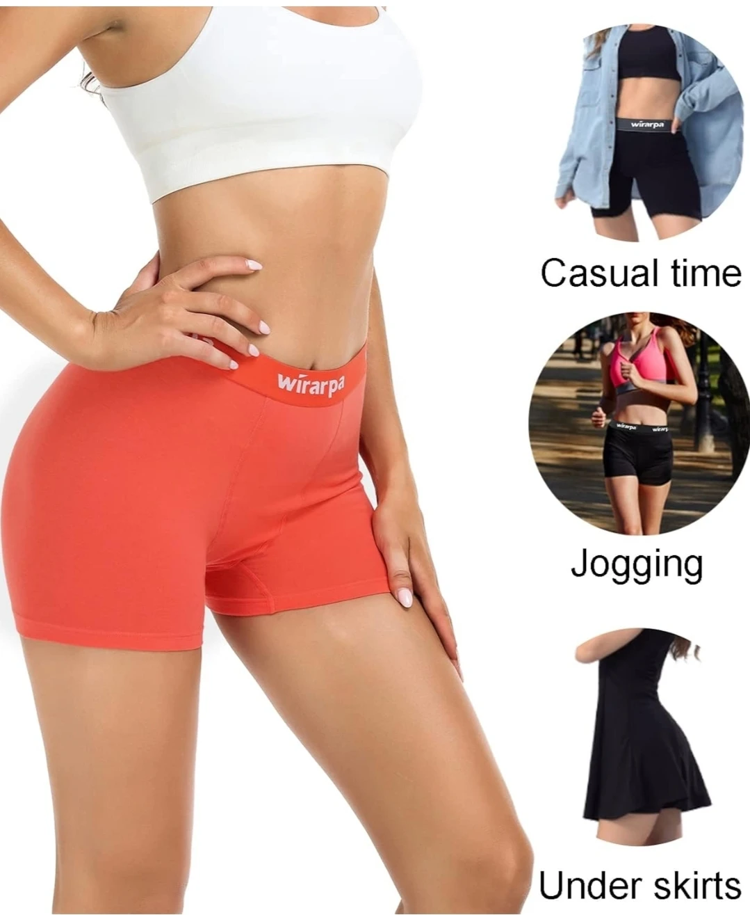 Wirarpa Women's Boxer Briefs - Large (4 Pack) - photo 4