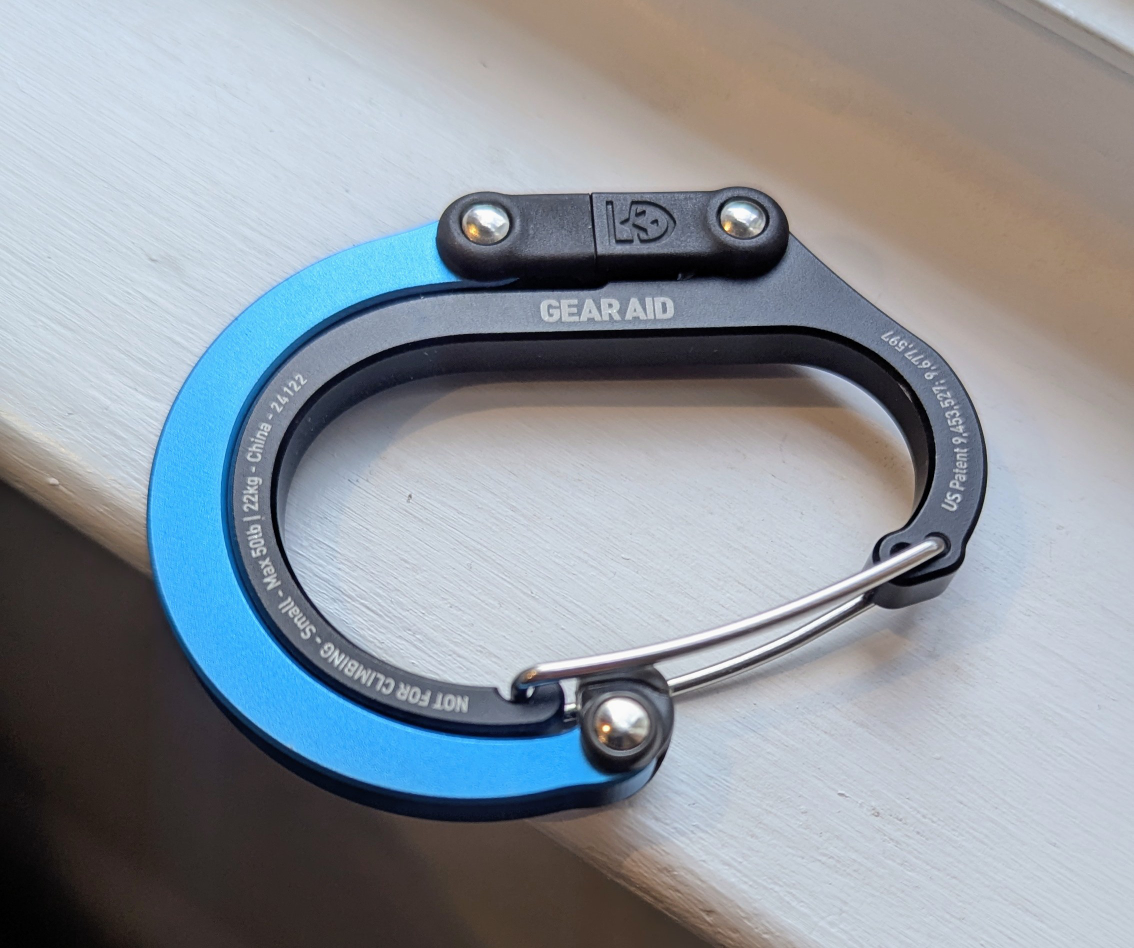Gear AID HEROCLIP Carabiner Clip and Hook (Small)
