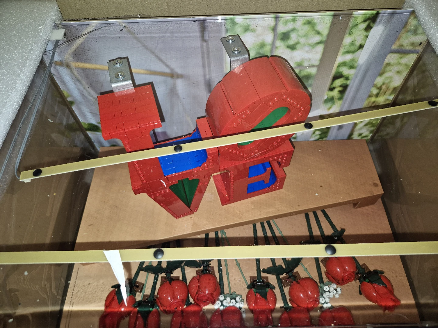 LEGO Love Heart Flower Building Set