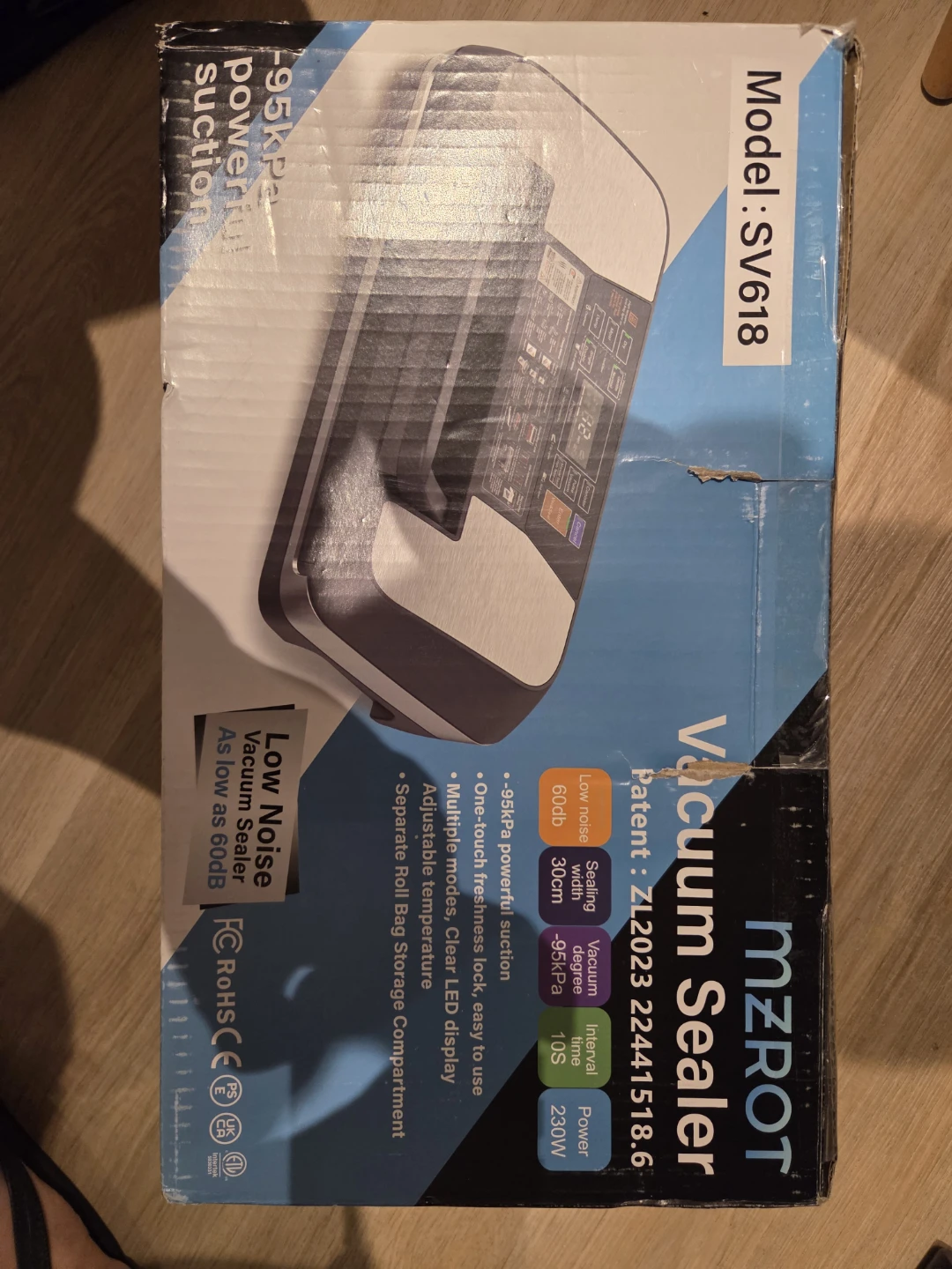 MZROT Vacuum Sealer Model SV618