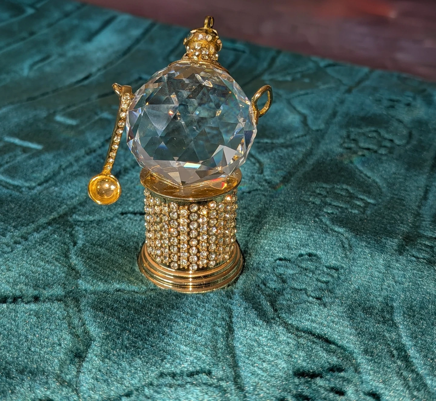 ASFOUR Diamond Crystal Golf Trophy Figurine - photo 2