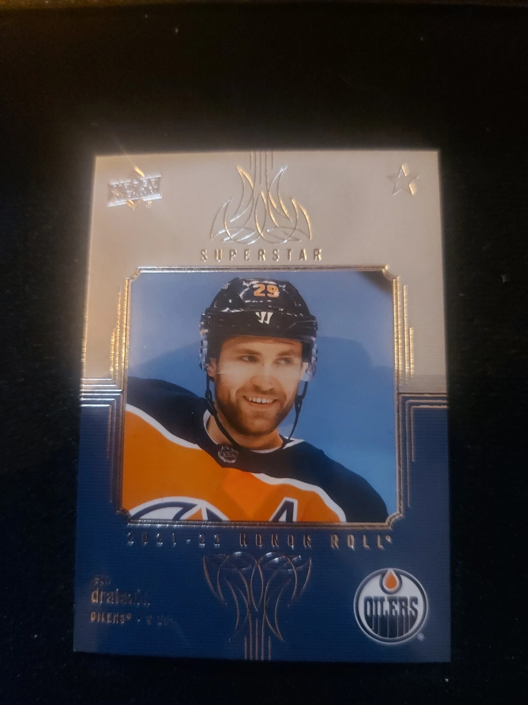 2021-22 Upper Deck Leon Draisaitl Hockey Card