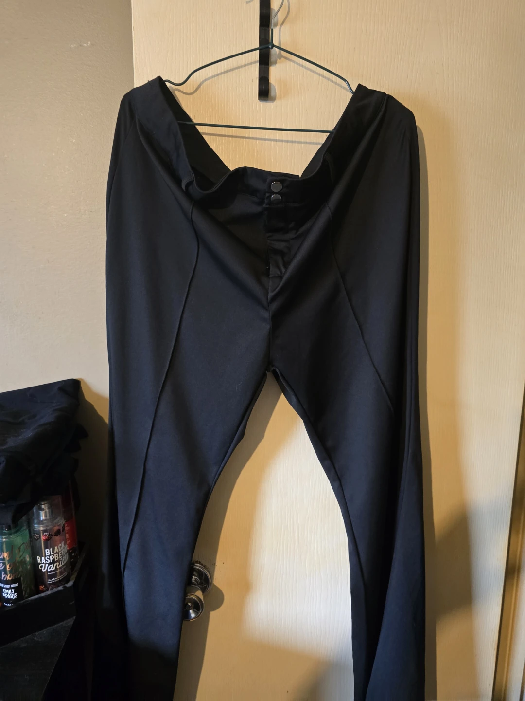 Black Pants  flared from shein Size 2X