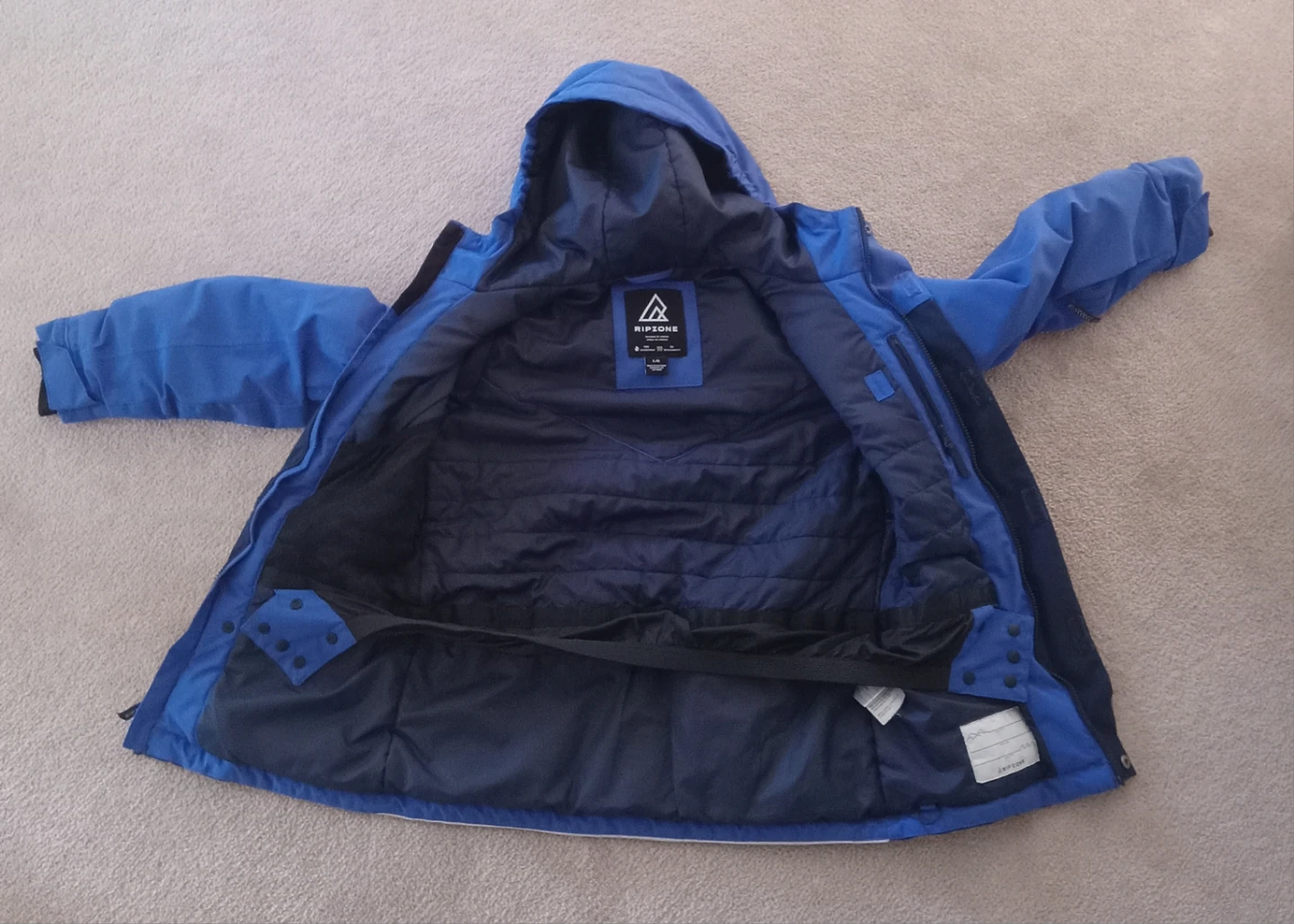 Ripzone Blue Kids  Winter Jacket Size L/G - photo 3