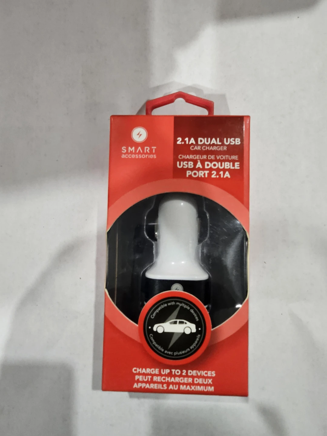 SMART Accessories 2.1A Dual USB Car Charger - photo 5