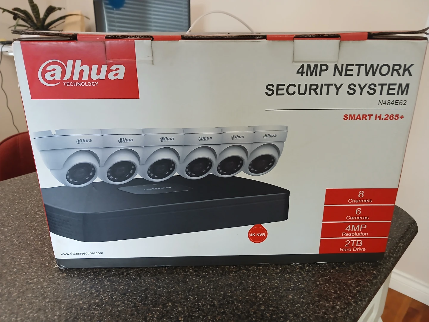 Dahua 4MP Network Security System N484E62 - photo 5