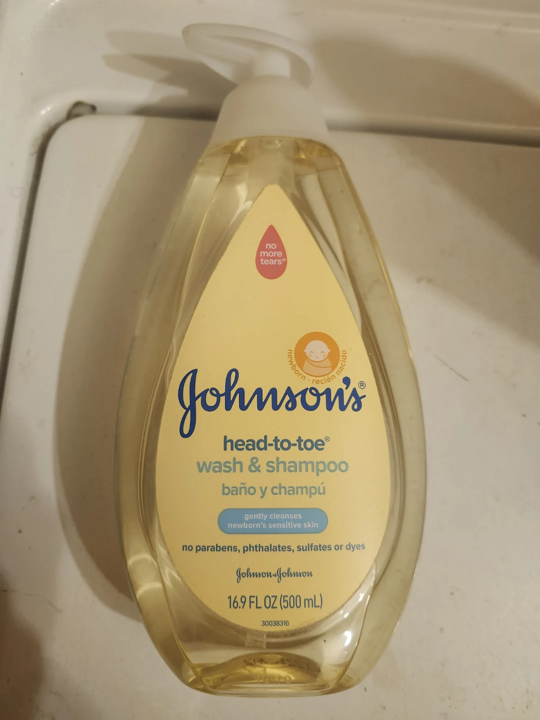 Johnson's Head-to-Toe Wash & Shampoo 16.9 oz