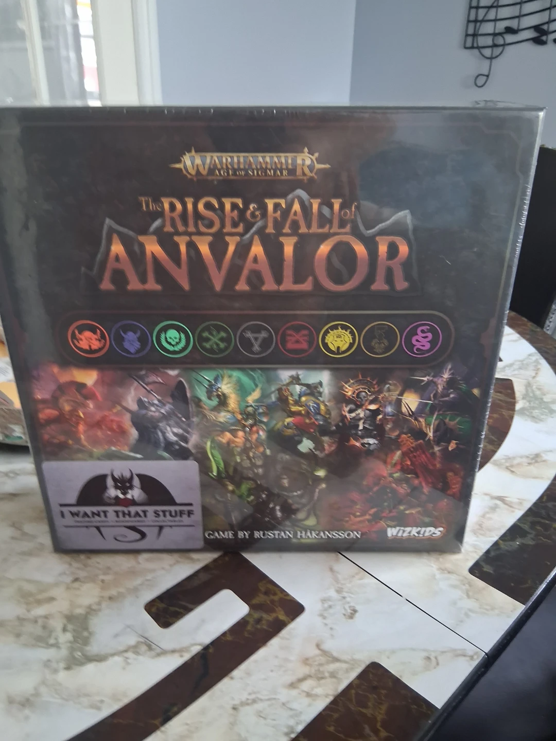 Warhammer Age of Sigmar: The Rise & Fall of Anvalor Board Game